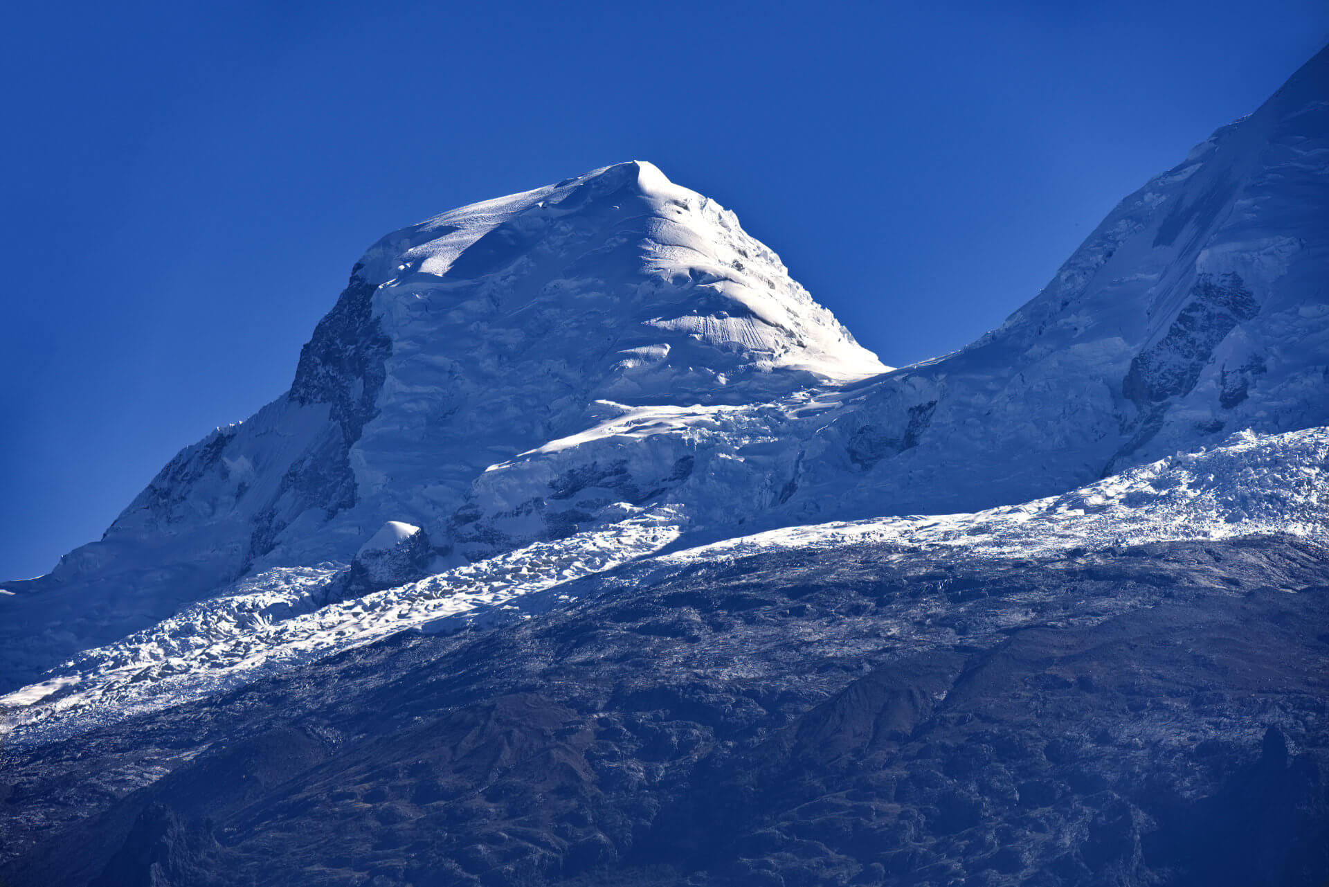 A Huascarán északi (6.655 m) csúcsa, Cordillera Blanca (PE) 2026. 07.
