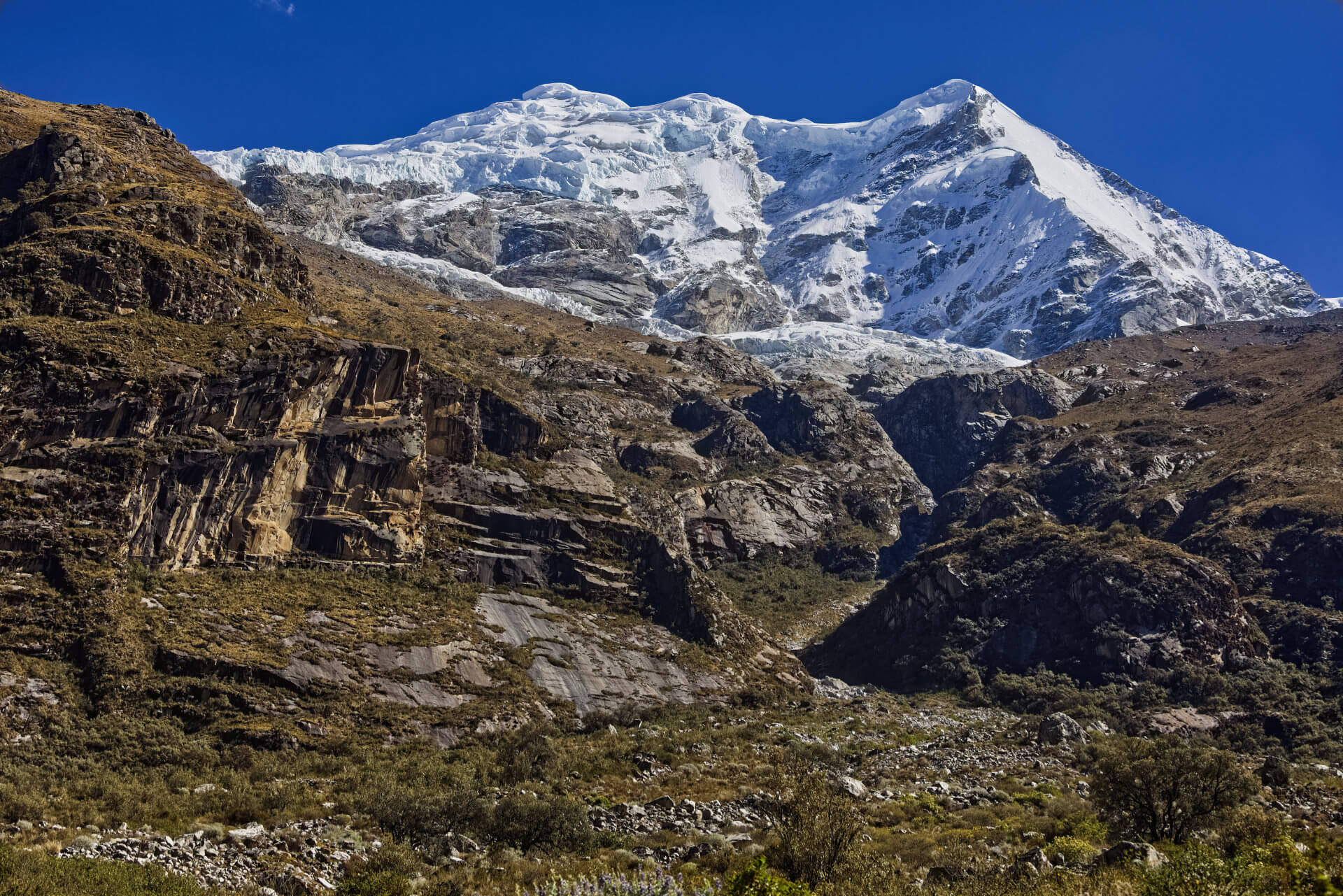 5.000 méter felett hó mindig látható, Huascarán Nemzeti Park (PE) 2026. 07.