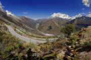 180°-os panorámakép az Ulta-völgyről, Huascarán Nemzeti Park (PE) 2026. 07.